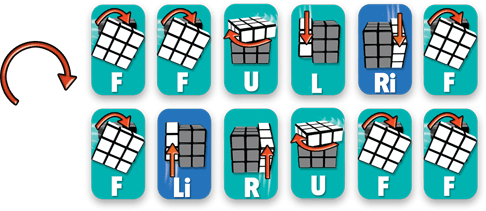 5-Step to Solve A 3×3 Rubik’s Cube