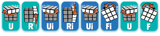 5-Step to Solve A 3×3 Rubik’s Cube